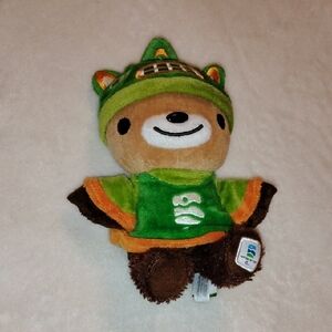 Olympics Vancouver 2010 Green and Brown Plush Toy